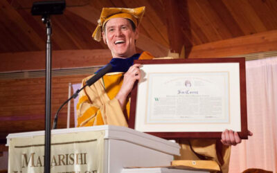 Actor Jim Carrey Commencement Address: Maharishi International University